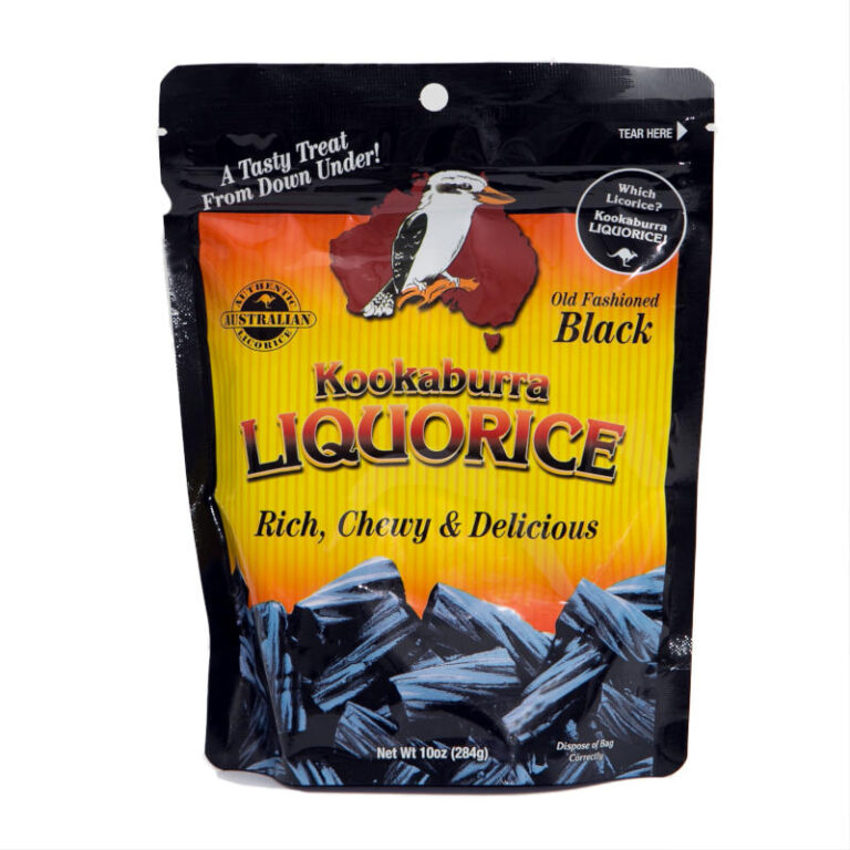 Traditional Black Liquorice Kookaburra Licorice